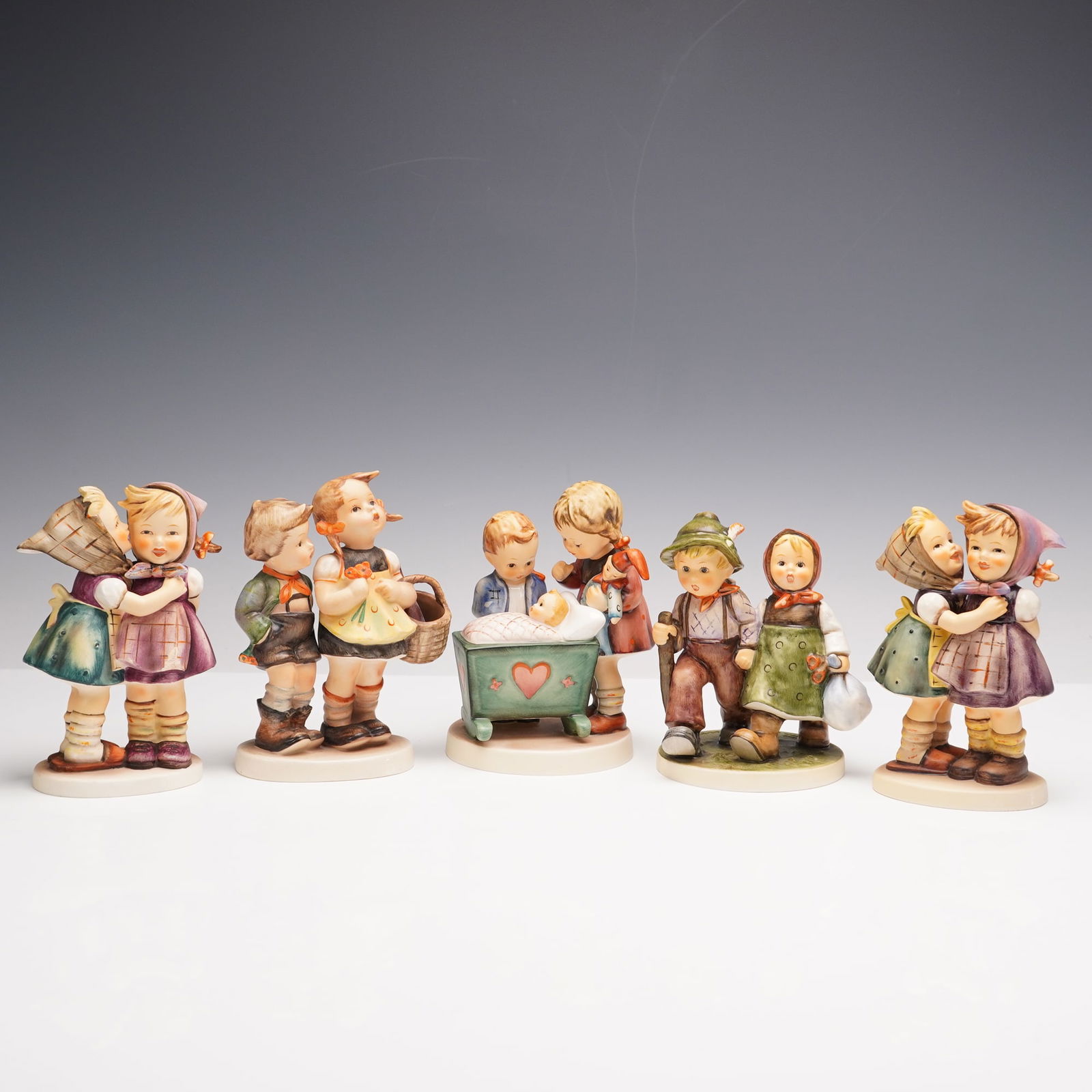 5pc Goebel Hummel Family Memories Figurines (1 of 4)