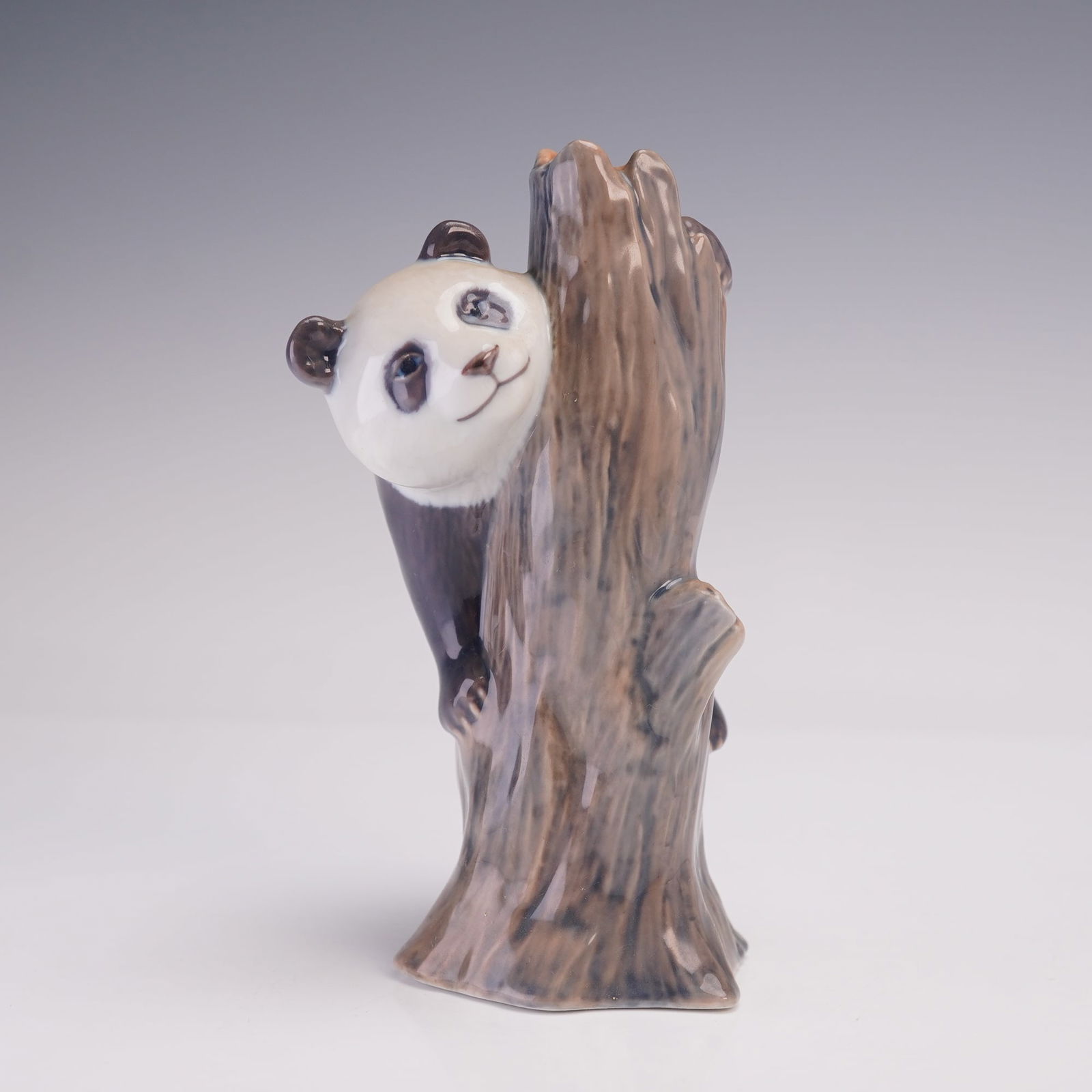 Royal Copenhagen Figurine, Climbing Panda 664 (1 of 3)