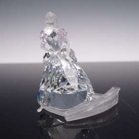 Swarovski Crystal Fairy Tales Figurine, Cinderella With Slipper
