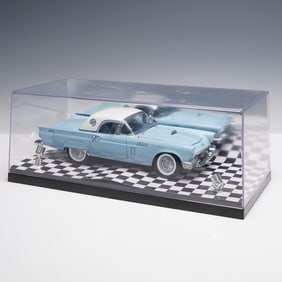 Precision 100 Model Car, 1957 Thunderbird, Blue with White Top