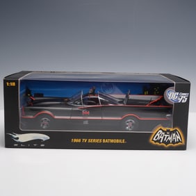 Mattel Elite 1966 TV Series Batmobile 1:18 Die-Cast Model Car
