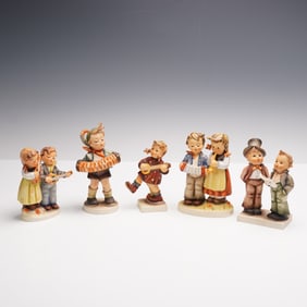 5pc Goebel Hummel Musical Figurines