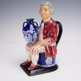 Kevin Frances Ceramics Toby Jug, Josiah Wedgwood
