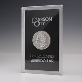 1884 Carson City Morgan Silver Dollar Uncirculated