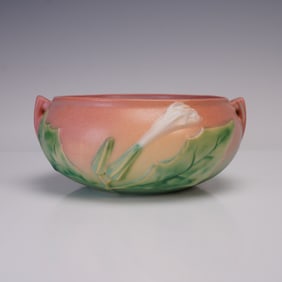 Roseville Pottery Bowl, Thorn Apple