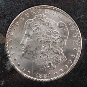 1844-CC Morgan Silver Dollar Coin GSA Hoard NGC Graded MS 63