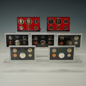6pc United States Proof Set, 1968-1974 Consecutive Years
