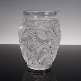 Lalique Bagatelle Crystal Vase