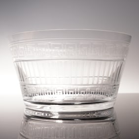 Rosenthal Versace Crystal Bowl, Meandre