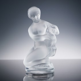 Lalique Crystal Figurine, Diane