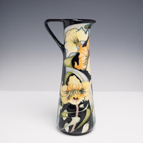 Moorcroft Pottery by Rachel Bishop Jug, Arctic Gold