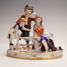Scheibe-Alsbach Hand-Painted Childhood Memories Figurine