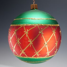 Waterford Holiday Heirloom Christmas Ornament, Diamond Cut Ball