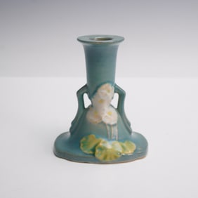 Roseville Pottery Primrose Candle Holder