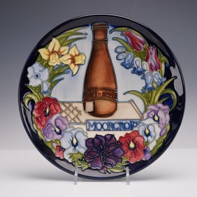 Moorcroft Pottery by Rachel Bishop Centennial Plate