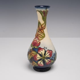 Moorcroft Pottery Vase by Rachel Bishop, Sweet Briar