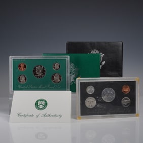 2pc 1997-S United States Mint Proof and Silver Set