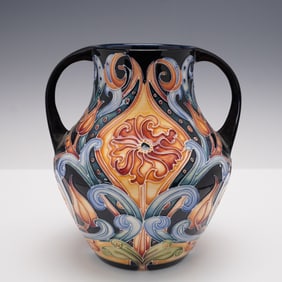 Moorcroft Pottery by Rachel Bishop for Macintyre & Co Vase, Florian Spirit