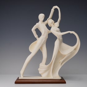 A. Santini Dancing Couple Figurine