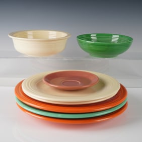 Homer Laughlin Fiesta Assorted Plates and Bowls