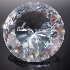 Swarovski Academy Crystal Chaton Paperweight