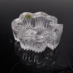 Waterford Crystal Shamrock Covered Box