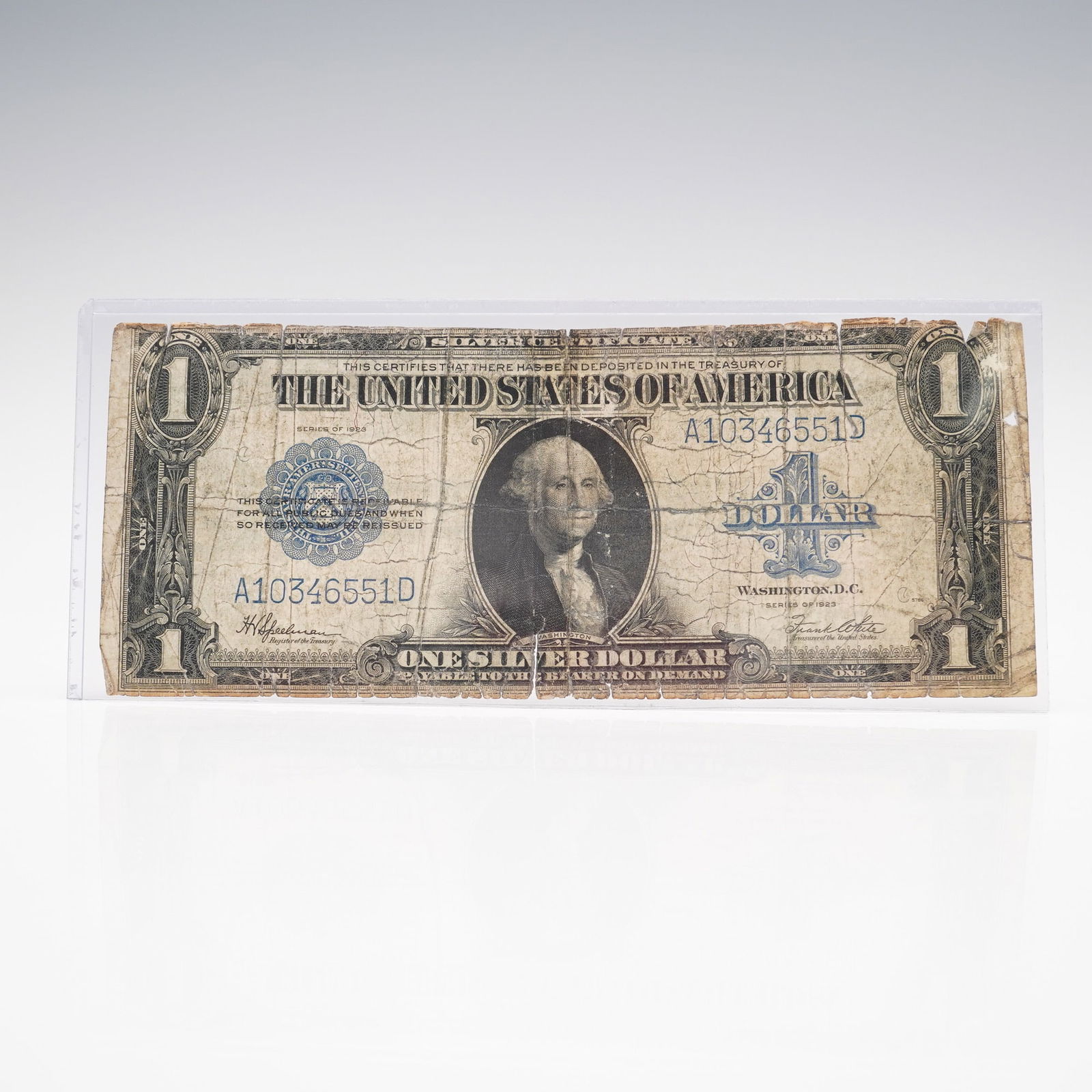 1923 $1 Silver Certificate (1 of 6)