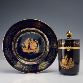 2pc Limoges Castel Decorative Giftware