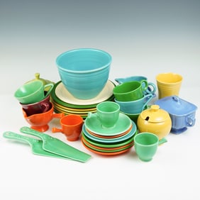 Fiesta Pottery Tableware Assortment