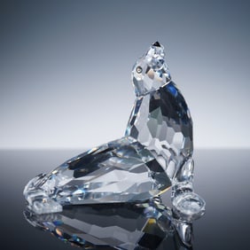 Swarovski Aquatic Worlds Figurine, Sealion Mother 679592
