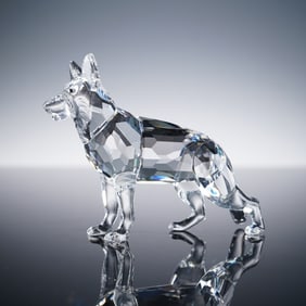 Swarovski Pets Corner Crystal Figurine, German Shepherd