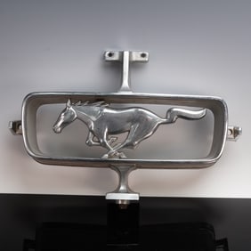 Original 1965 Ford Mustang Front Grille Emblem