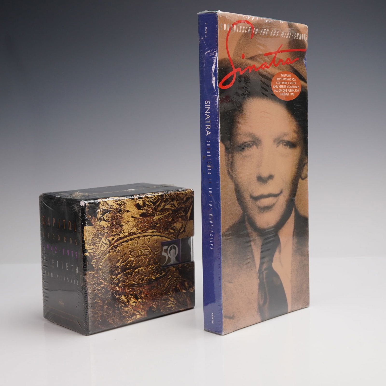 2pc Frank Sinatra Mini-Series Soundtrack & Capitol Records 50th Anniversary (1 of 5)