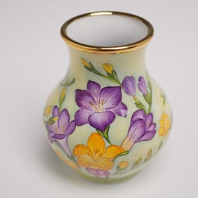 Moorcroft Enamel by Amanda Rose Trial Vase
