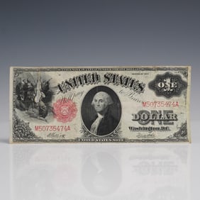 1917 $1 Legal Tender "Sawhorse" Banknote