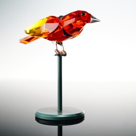 Swarovski Crystal Figurine, Banu Hyacinth Bird
