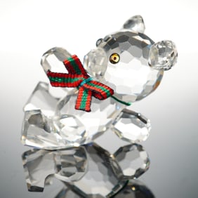 Swarovski Crystal Figurine, Original Kris Bear