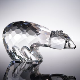 Swarovski Crystal Figurine, Polar Bear