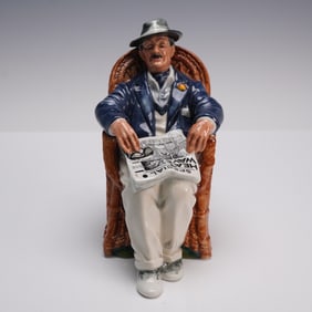 Royal Doulton Figurine, Taking Things Easy HN2677