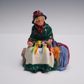 Royal Doulton Porcelain Figurine, Silks and Ribbons HN2017