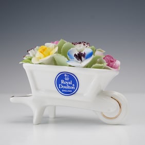Royal Doulton Bone China Figurine, Wheelbarrow B25