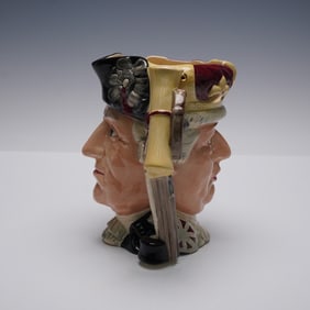 Royal Doulton Character Jug, George III and George Washington D6749