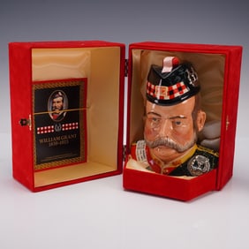 Royal Doulton Character Jug, William Grant Whisky Decanter