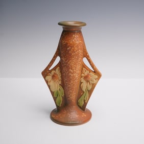 Roseville Pottery Dahlrose Vase