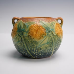 Roseville Pottery Sunflower Vase