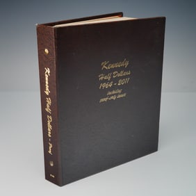 1964-2012 Kennedy Half Dollars in Booklet