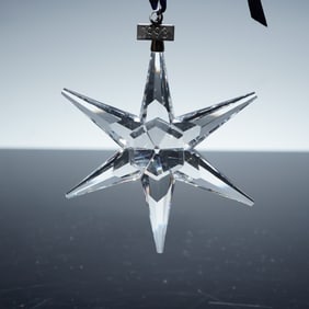 Swarovski Crystal Holiday Ornament, 1993 Annual Edition Star