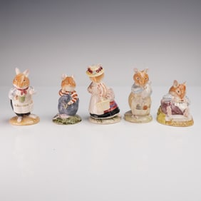 5pc Royal Doulton Brambly Hedge Figurines