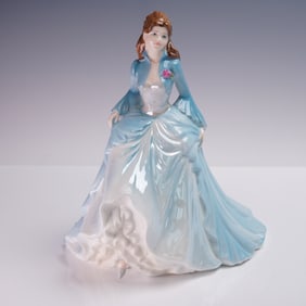 Coalport Figurine, Ladies of Fashion, Maytime