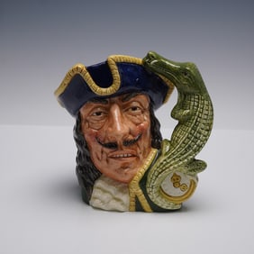Royal Doulton Character Jug, Captain Hook D6597